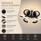 22 Watt Illiana Modern LED Ceiling Light
