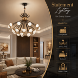Helio Smart Voice LED Chandelier