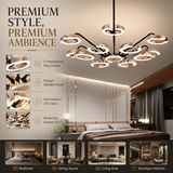 Dona Smart Voice Assist LED Chandelier