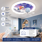Adolf Smart Fan Chandelier