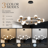 Ronz Smart Voice Assist LED Chandelier