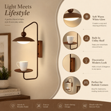 Sepia Modern Indoor Wall Lamp
