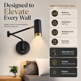 Mieria Modern Indoor Wall Lamp