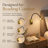 Elerics Gold LED Wall Lamp