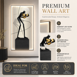 Hombre LED Modern Wall Art