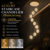 Meriza Double Height Smart Modern LED Chandelier