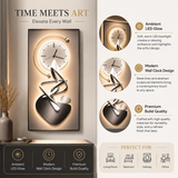 Grun Modern Wall Art Clock