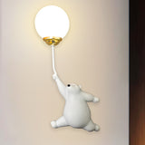 Chicco Glass Post Ball Wall Sconces