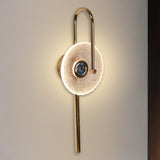 Cirel Flower Shape Crystal Wall Lamp