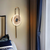 Cirel Flower Shape Crystal Wall Lamp