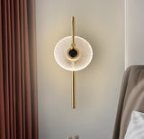 Cirel Flower Shape Crystal Wall Lamp
