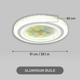 Cosimo White Smart Modern LED Ceiling Light