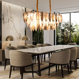 Crystalline Smart Voice Assist Chandelier