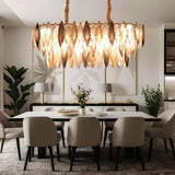 Crystalline Smart Voice Assist Chandelier