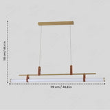 Penzo LED Aluminium Pendant Hanging Light