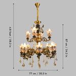 Daunt LED Smart Voice Assist Chandelier
