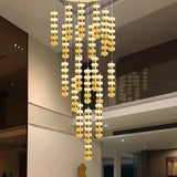 Doppel Onyx Marble Double Height Chandelier