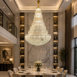 Savron Double Height Crystal Chandelier