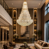 Savron Double Height Crystal Chandelier