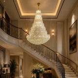 Savron Double Height Crystal Chandelier