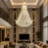 Savron Double Height Crystal Chandelier