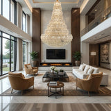 Savron Double Height Crystal Chandelier