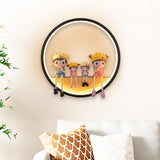 Droid Modern Indoor Wall Lamp