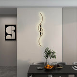 Eklara  Modern Dual Wave Decorative LED Wall Light