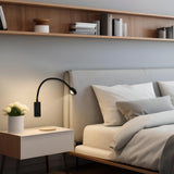 Elerics Black LED Wall Lamp