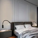 Elerics Black LED Wall Lamp