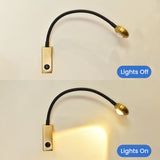 Elerics Gold LED Wall Lamp