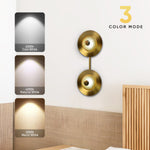 Ellis Gold LED Wall Lamp