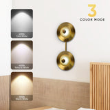Ellis Gold LED Wall Lamp