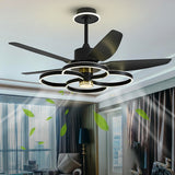 Emilie LED Smart Voice Assist Fan Chandelier