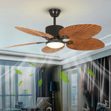 Calista Fan Chandelier with LED Light