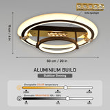 Encura LED Smart Voice Assist Chandelier