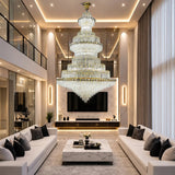 Ensalux Double Height LED Smart Voice Assist Chandelier