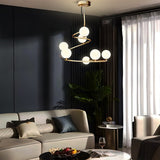 Enthral Gold Smart Voice Assist LED Chandelier