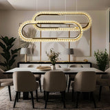 Ezra Modern LED Linear Chandelier