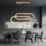 Ezra Modern LED Linear Chandelier