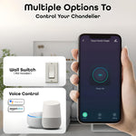 Fionna LED Smart Voice Assist Chandelier
