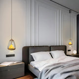 Fira Gold Glass Pendant Light