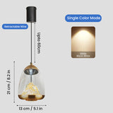 Fira Gold Glass Pendant Light