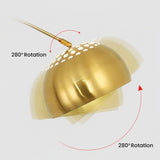 Aurel Modern Gold Floor Lamp