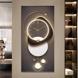 Flare Modern Wall Art Clock