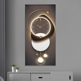 Flare Modern Wall Art Clock
