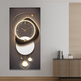 Flare Modern Wall Art Clock