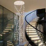 Fleur Double Height Smart Modern LED Chandelier