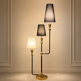 Trivana Modern Designer 3-Shade Floor Lamp