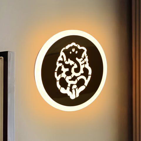 Lord Ganesha Wall Lamp